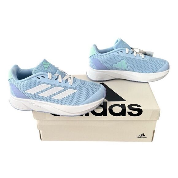 Adidas Kids Duramo SL Running Shoes Light Blue White ID9132 Size 13K NEW - Picture 2 of 16